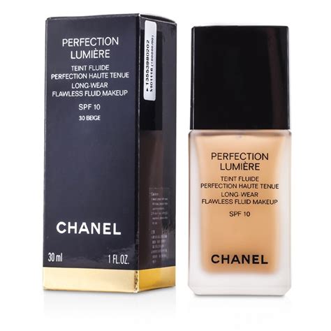 chanel perfection lumière long wear flawless fluid makeup|perfection lumière spf 10.